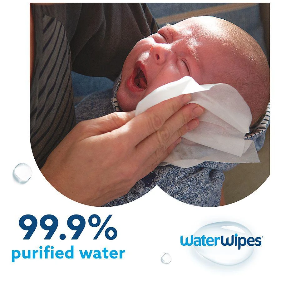 Original 99.9% Water Based Wipes, Hypoallergenic for Sensitive Skin Unscented 商品