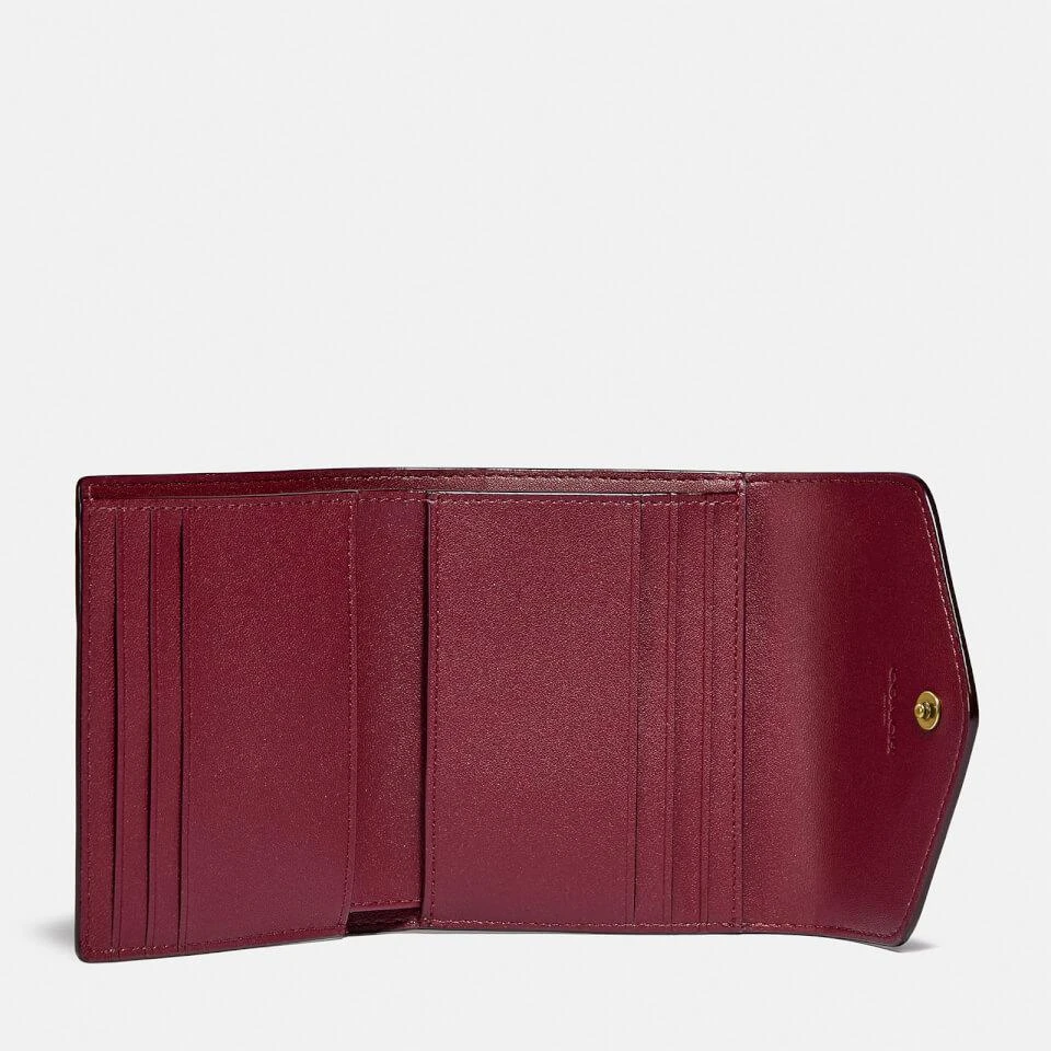 商品Coach|Coach Colorblock Coated Canvas Signature Wallet,价格¥804,第2张图片详细描述