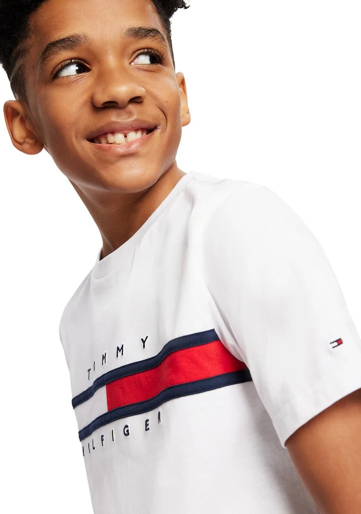 商品Tommy Hilfiger|Boys 8-20 Signature Short Sleeve T Shirt,价格¥84,第2张图片详细描述