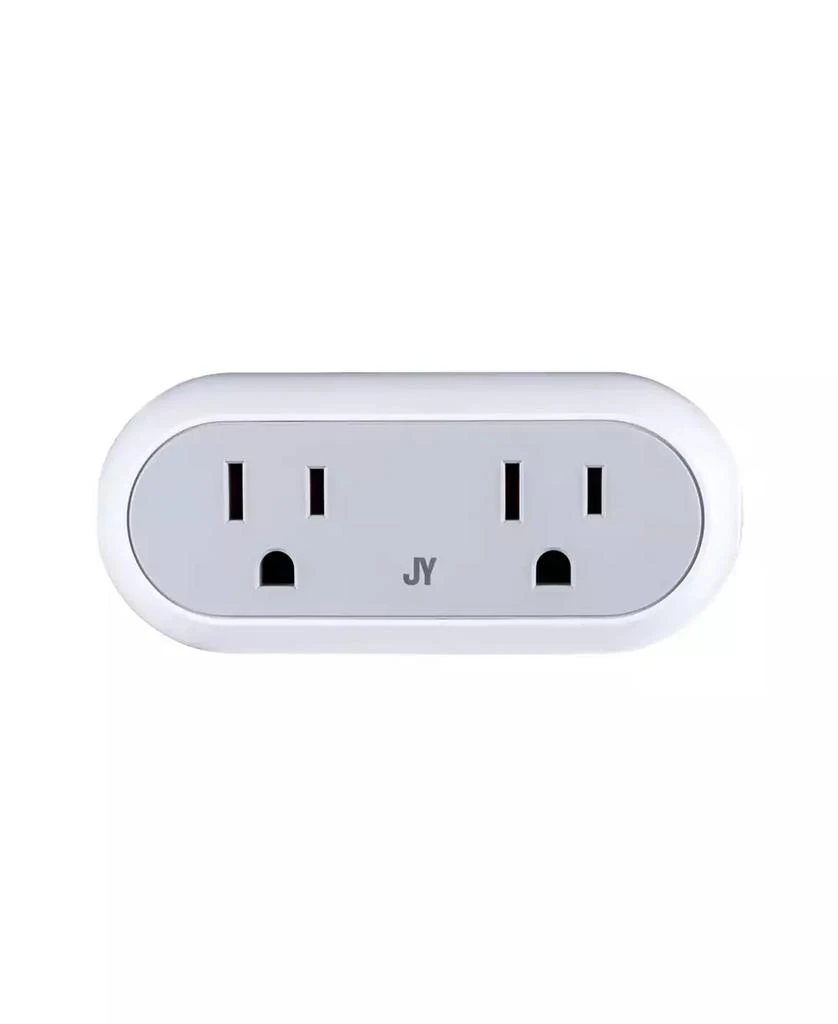 商品JONATHAN Y|Smart Dual Plug - Wi-Fi Remote App Control for Lights Appliances,价格¥443,第2张图片详细描述