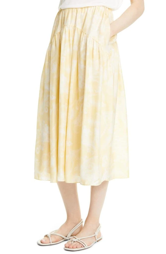 商品Vince|Wheat Print Silk Skirt,价格¥876,第4张图片详细描述