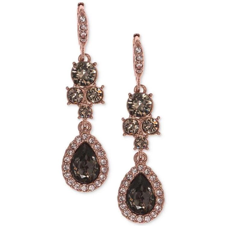 商品Givenchy|Rose Gold-Tone Mixed-Crystal Drop Earrings,价格¥164,第1张图片