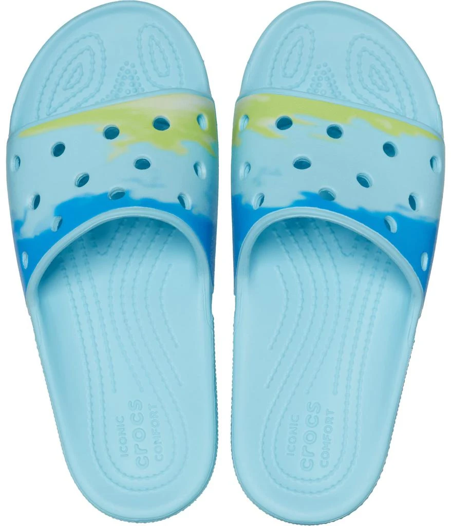 商品Crocs|Classic Slide - Tie-Dye Graphics,价格¥151,第2张图片详细描述