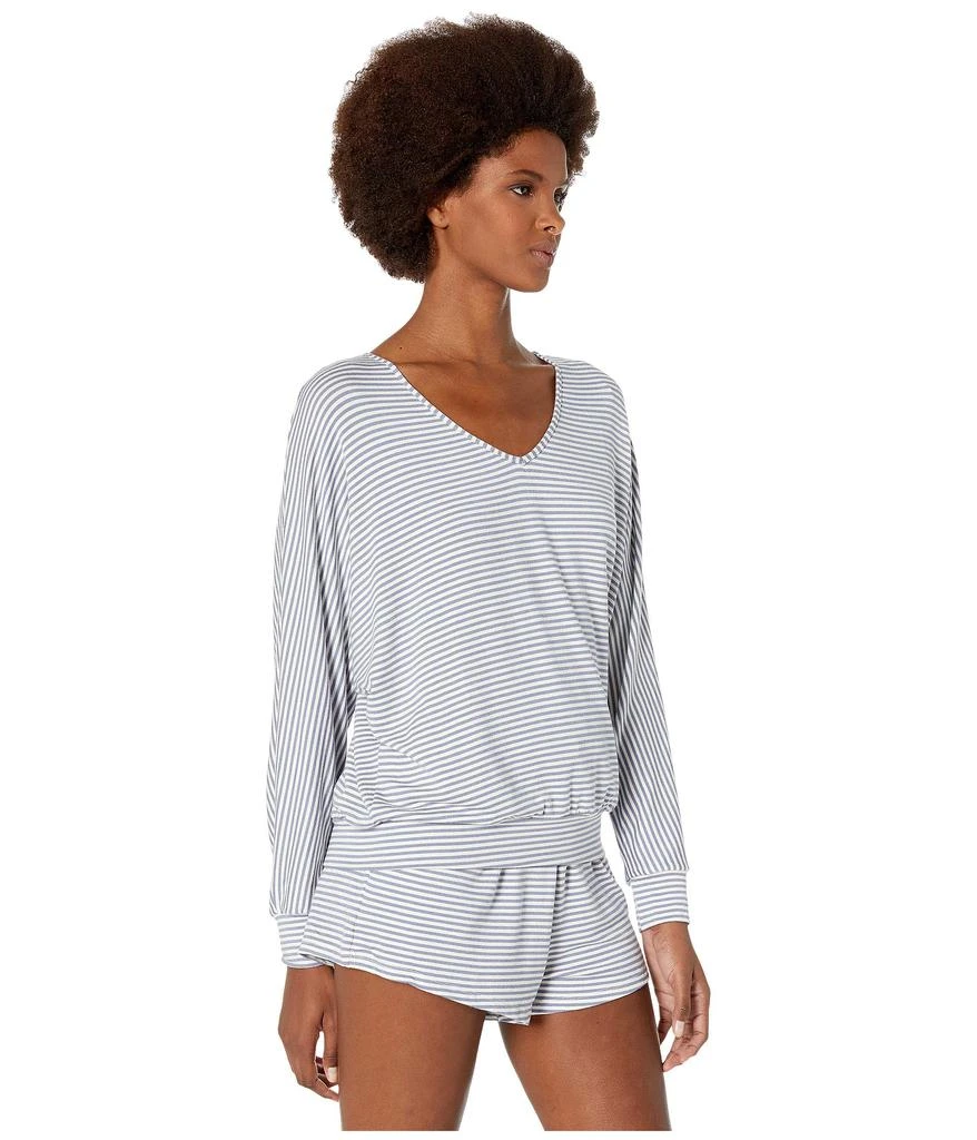 商品Eberjey|Sadie Stripes - The Dolman Sleeve Top,价格¥489,第4张图片详细描述