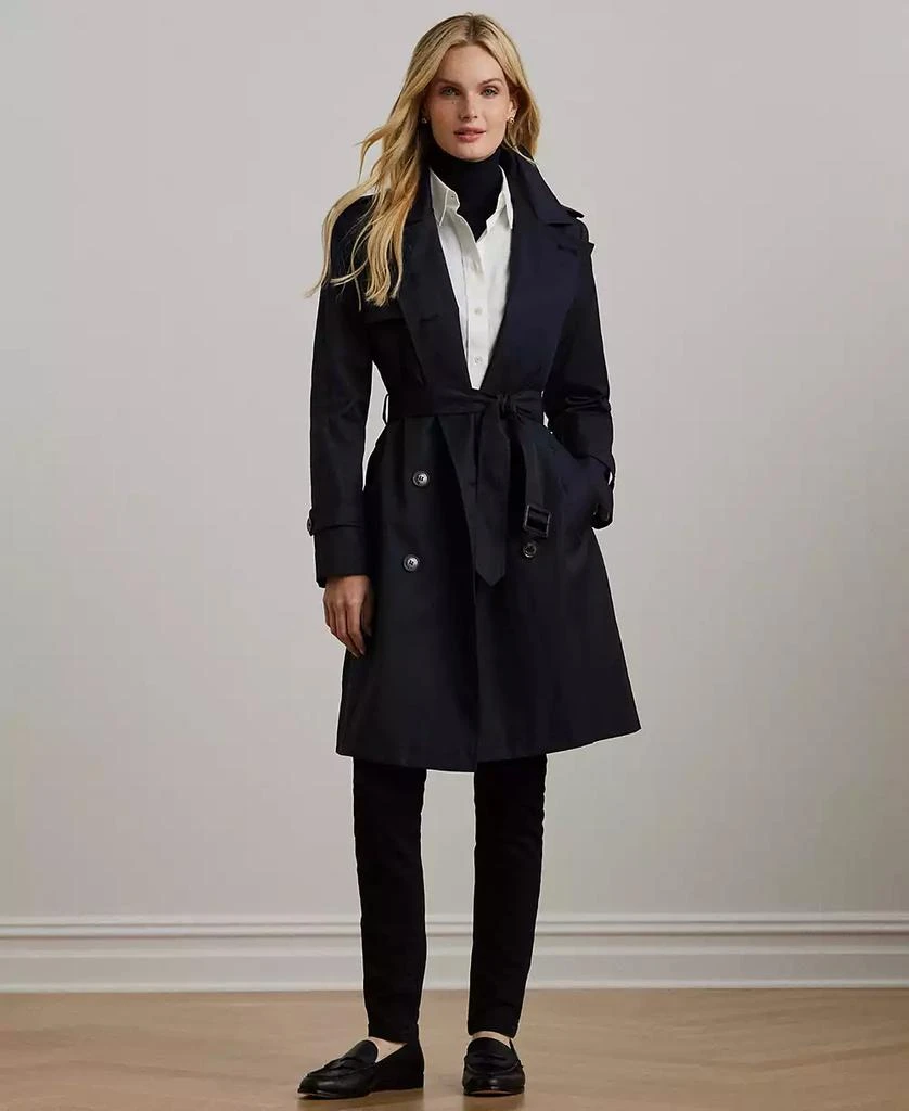 商品Ralph Lauren|女式 系带防水风衣,价格¥1685,第1张图片