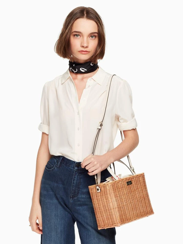 商品Kate Spade|花朵篮子包,价格¥2055,第3张图片详细描述