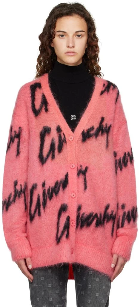商品Givenchy|粉色 All-Over 开衫,价格¥7612,第1张图片
