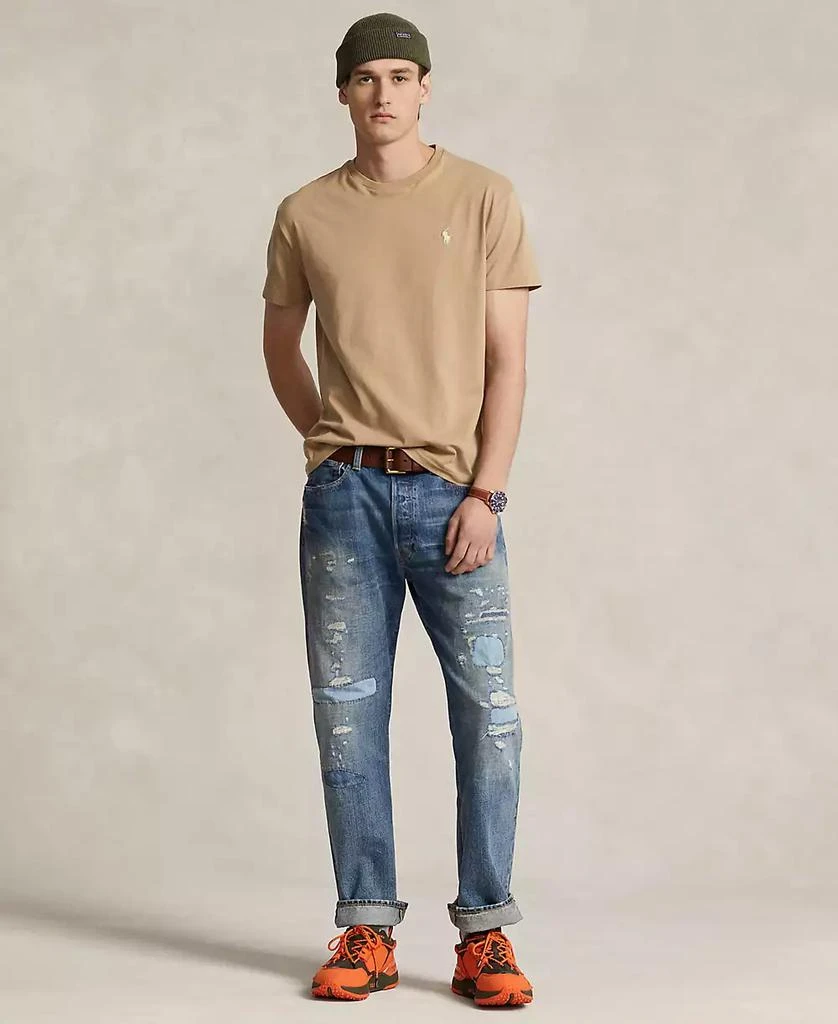 商品Ralph Lauren|男士圆领平纹针织T恤 多款配色,价格¥296,第4张图片详细描述