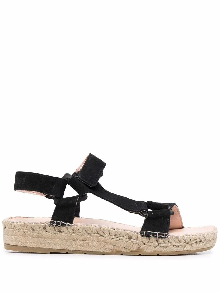 商品Manebi|MANEBI - Leather Blend Suede Espadrilles,价格¥872,第1张图片