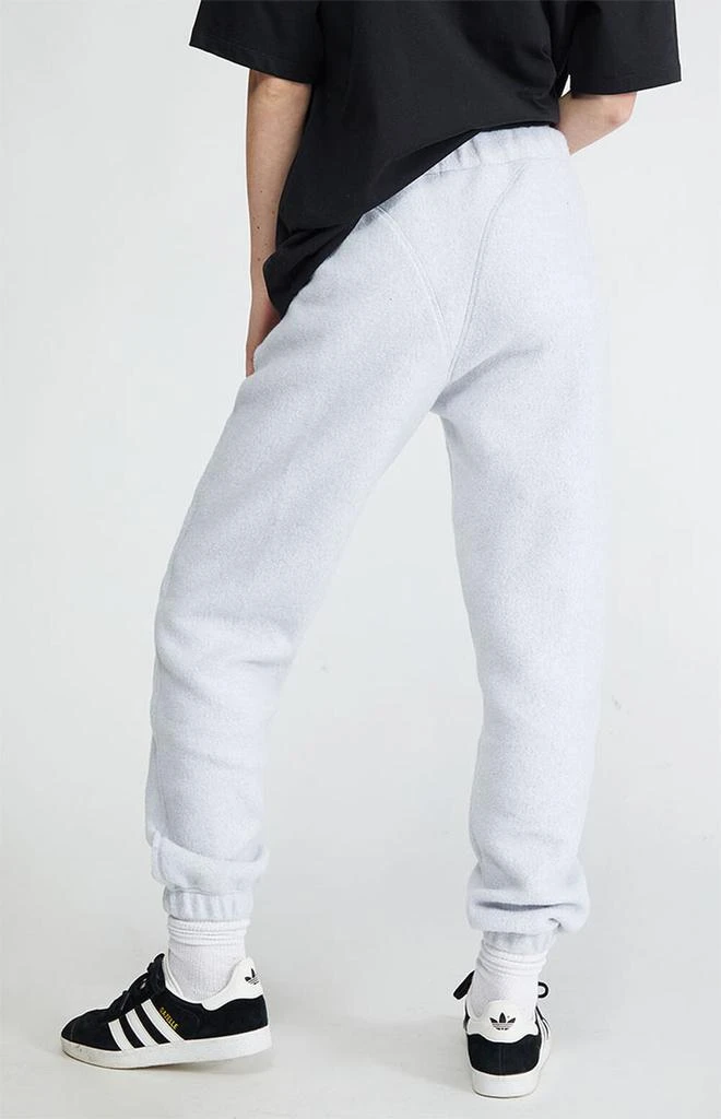 商品Adidas|Adicolor Heather Grey Polar Fleece Sweatpants,价格¥240,第4张图片详细描述