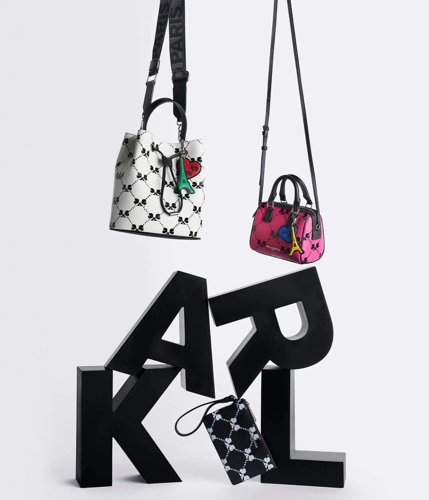 商品Karl Lagerfeld Paris|ADELE MINI SATCHEL CROSSBODY,价格¥716,第5张图片详细描述