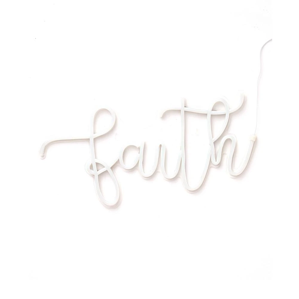 商品COCUS POCUS|Faith LED Neon Sign,价格¥2828,第2张图片详细描述
