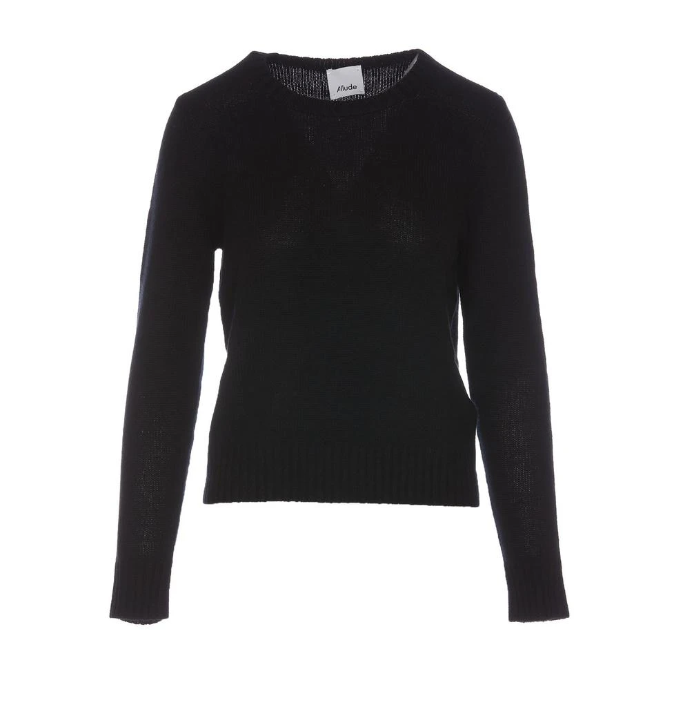 商品Allude|Allude Ribbed Crewneck Jumper,价格¥4301,第1张图片