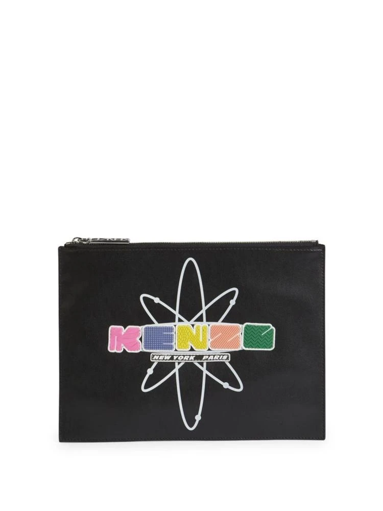 商品Kenzo|Cory Bic Whips Leather Pouch,价格¥1260,第1张图片