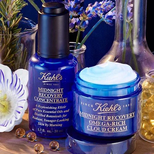 商品Kiehl's|Mini Midnight Recovery Concentrate Moisturizing Face Oil,价格¥264,第4张图片详细描述