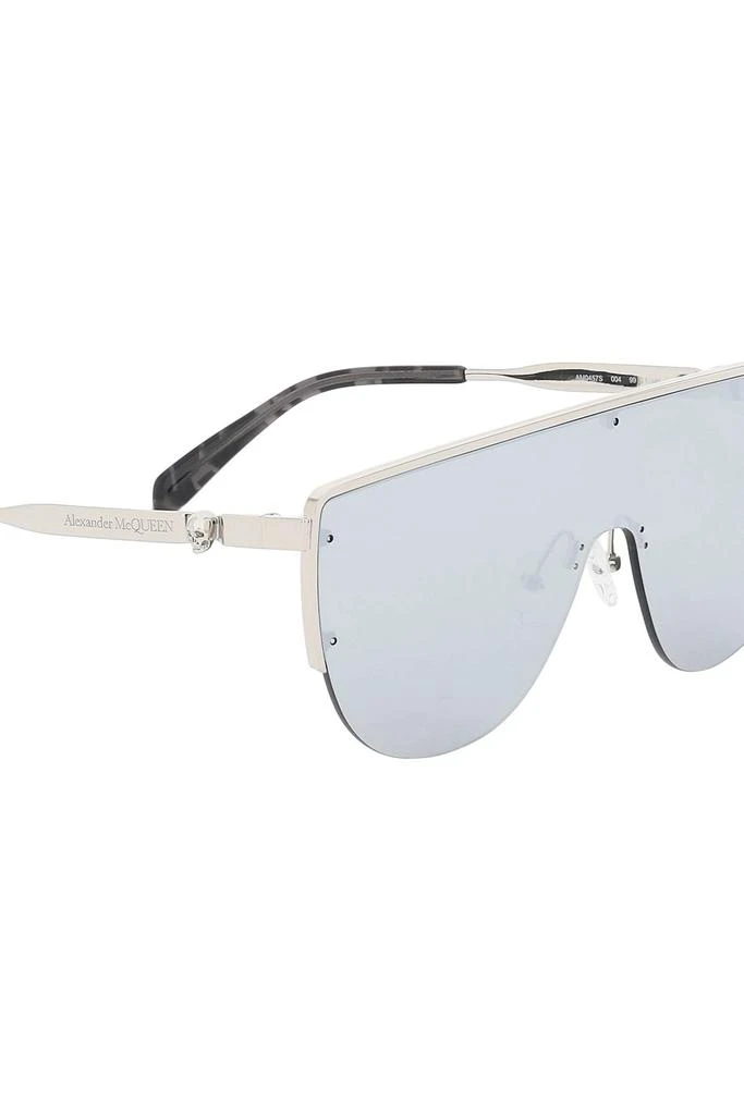 商品Alexander McQueen|Alexander mcqueen sunglasses with mirrored lenses and mask-style frame,价格¥2247,第3张图片详细描述