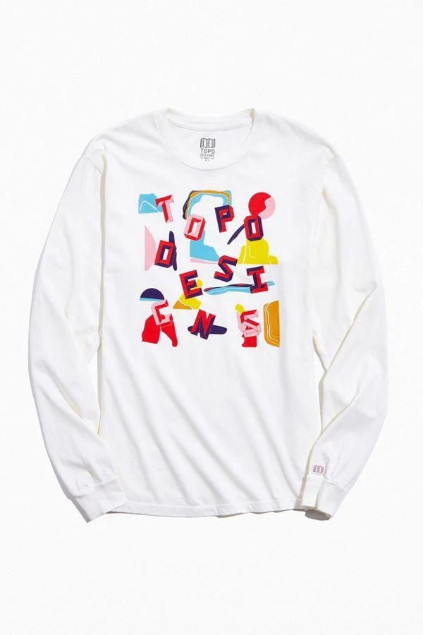 商品Topo Designs|Topo Designs Typo Long Sleeve Tee 卫衣,价格¥152,第1张图片