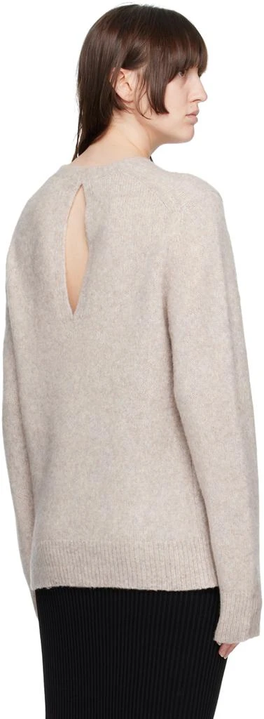 商品Helmut Lang|Taupe Slash Sweater,价格¥887,第3张图片详细描述