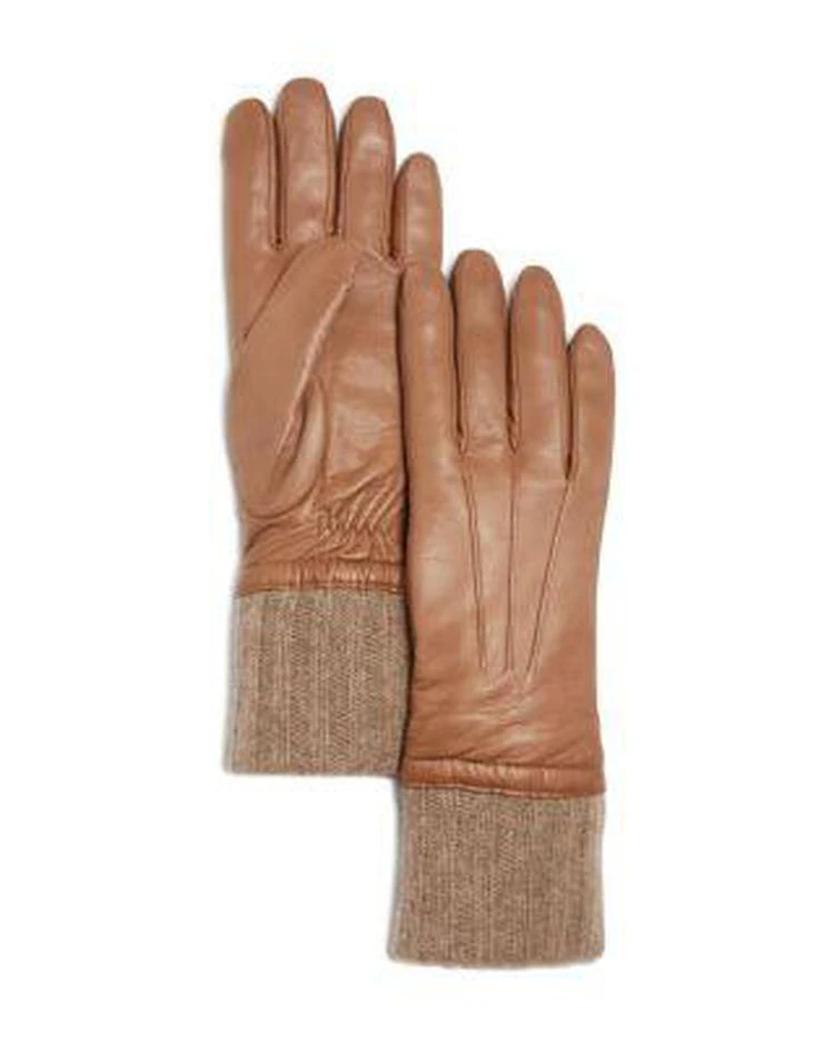 商品Bloomingdale's|Cashmere Lined Leather Gloves - 100% Exclusive,价格¥719,第1张图片