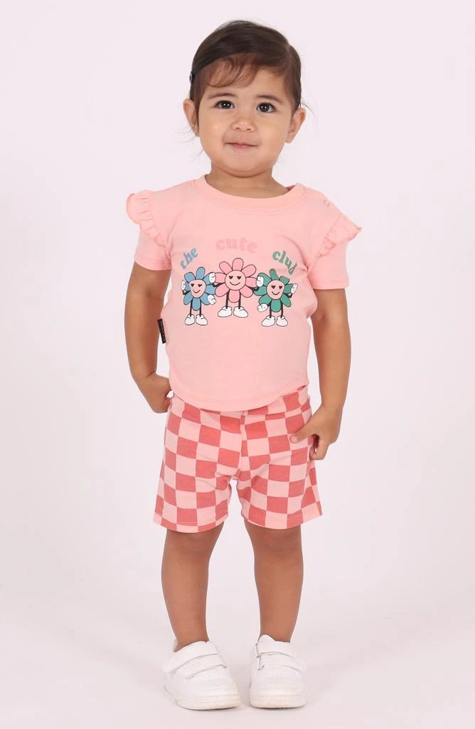 商品dot australia|Cute Frill T-Shirt & Bike Shorts Set,价格¥96,第1张图片