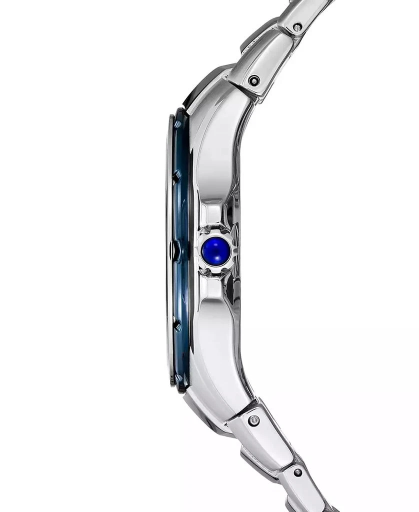 商品Seiko|Men's Coutura Solar Gray Stainless Steel Bracelet Watch 42.5mm,价格¥2791,第2张图片详细描述