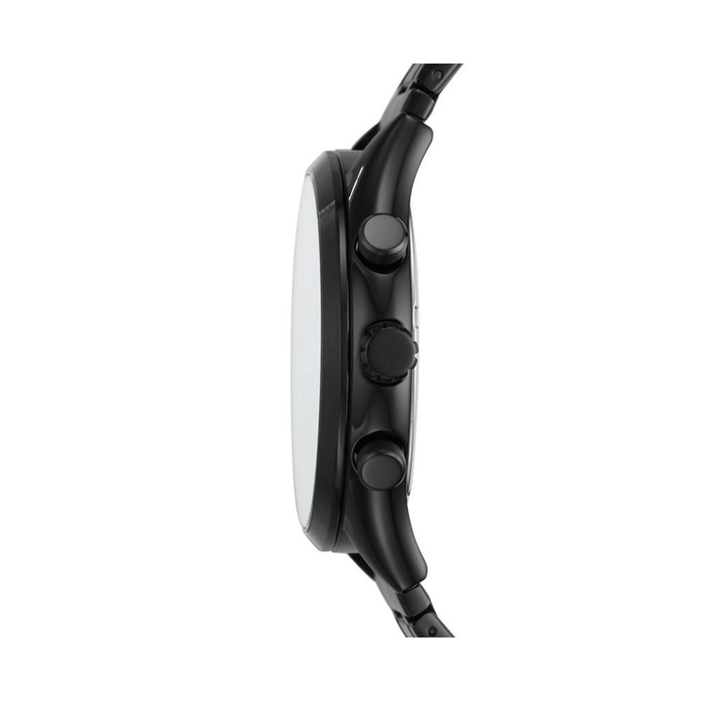 商品Fossil|Men's Fenmore Multifunction Black Bracelet Watch 44mm,价格¥654,第4张图片详细描述
