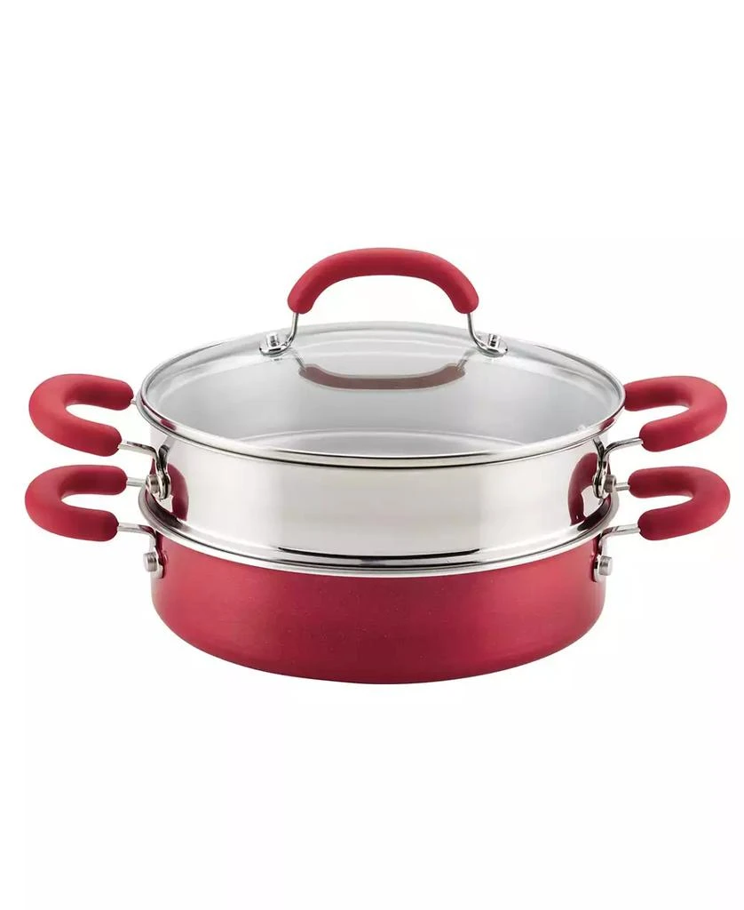 商品Rachael Ray|Create Delicious Enameled Aluminum Nonstick 3-Qt. Steam Set,价格¥481,第1张图片
