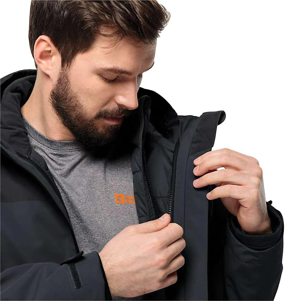 商品Jack Wolfskin|Jack Wolfskin Men's Glaabach 3 In 1 Jacket,价格¥2226,第2张图片详细描述