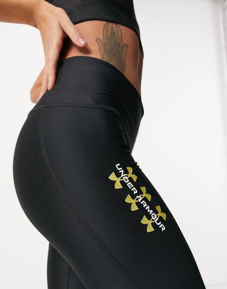 商品Under Armour|Under Armour heat gear leggings in black,价格¥199,第3张图片详细描述