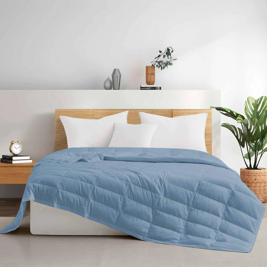 商品Puredown|TENCEL Lyocell Lightweight Cooling Down Bed Blanket Comforter, King or Queen Size Quilt,价格¥920,第2张图片详细描述