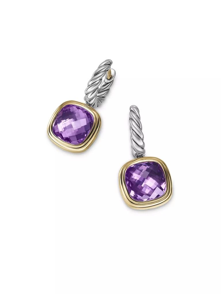 商品David Yurman|Albion Drop Earrings in Sterling Silver,价格¥10761,第4张图片详细描述