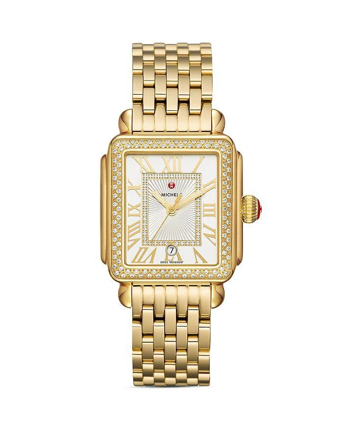 商品Michele|Deco Madison Watch, 33mm,价格¥22479,第1张图片详细描述