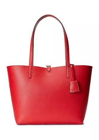 商品Ralph Lauren|Faux-Leather Large Reversible Tote Bag,价格¥1417,第3张图片详细描述