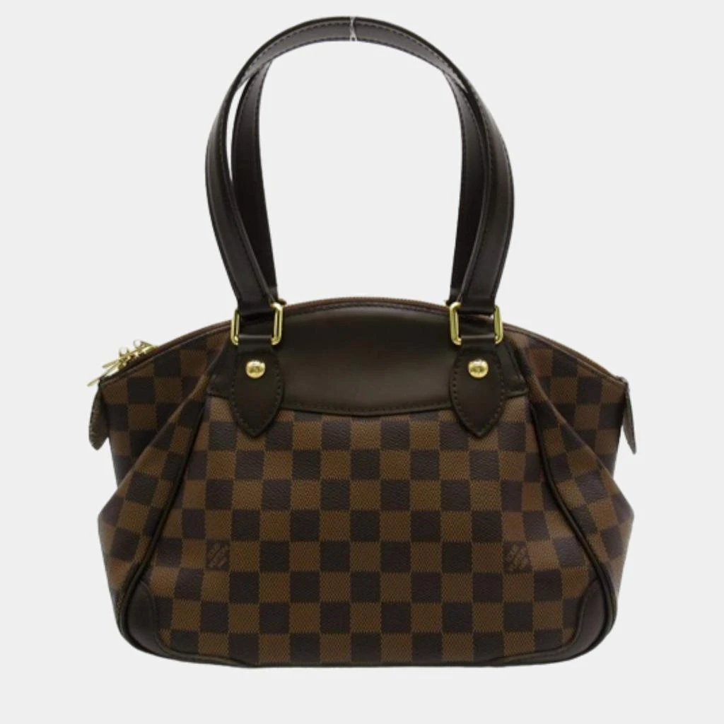 商品[二手商品] Louis Vuitton|Louis Vuitton Brown Canvas Damier Ebene Verona PM  Shoulder Bag,价格¥11086,第3张图片详细描述