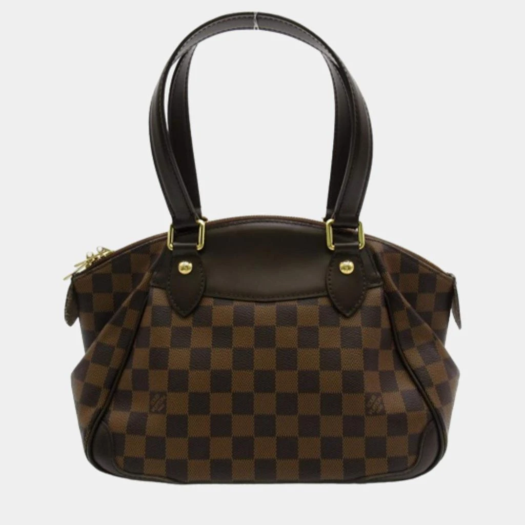 商品[二手商品] Louis Vuitton|Louis Vuitton Brown Canvas Damier Ebene Verona PM  Shoulder Bag,价格¥11782,第3张图片详细描述