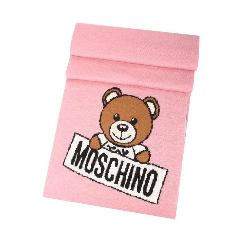 商品Moschino|香港直邮moschino莫斯奇诺字母泰迪熊围巾215081416潮流时尚日常,价格¥904,第2张图片详细描述