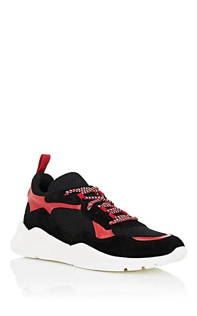 商品Moncler|Men's Calum Suede & Mesh Sneakers,价格¥2092,第2张图片详细描述