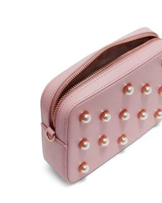 商品Ted Baker London|Alessia 人造珍珠真皮相机包,价格¥763,第4张图片详细描述
