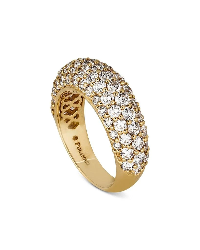 商品Piranesi|18K Yellow Gold Small Dome Ring with Diamonds, 2.27 ct. t.w.,价格¥72753,第1张图片