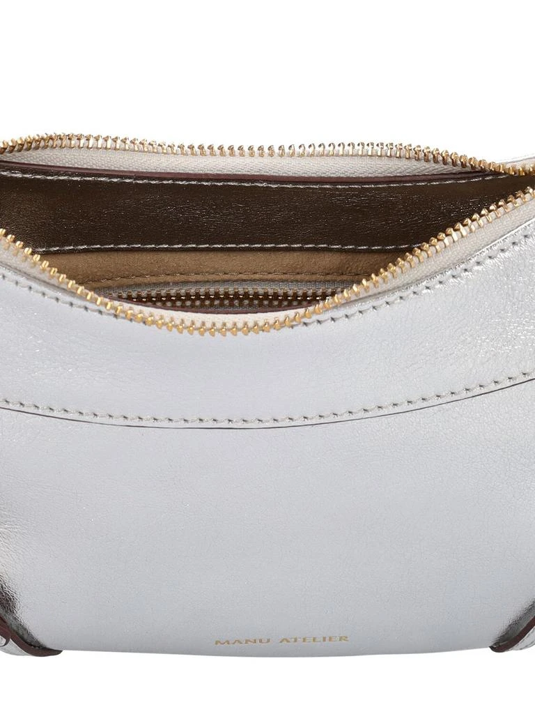 商品Manu Atelier|Hera Metallic Leather Shoulder Bag,价格¥3278,第5张图片详细描述