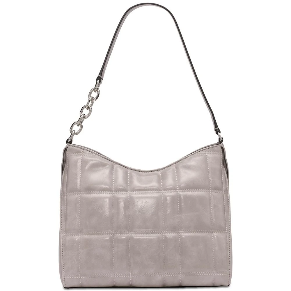 商品Calvin Klein|Nova Quilted Tip Zipper Shoulder Bag with Chain Strap,价格¥709,第2张图片详细描述