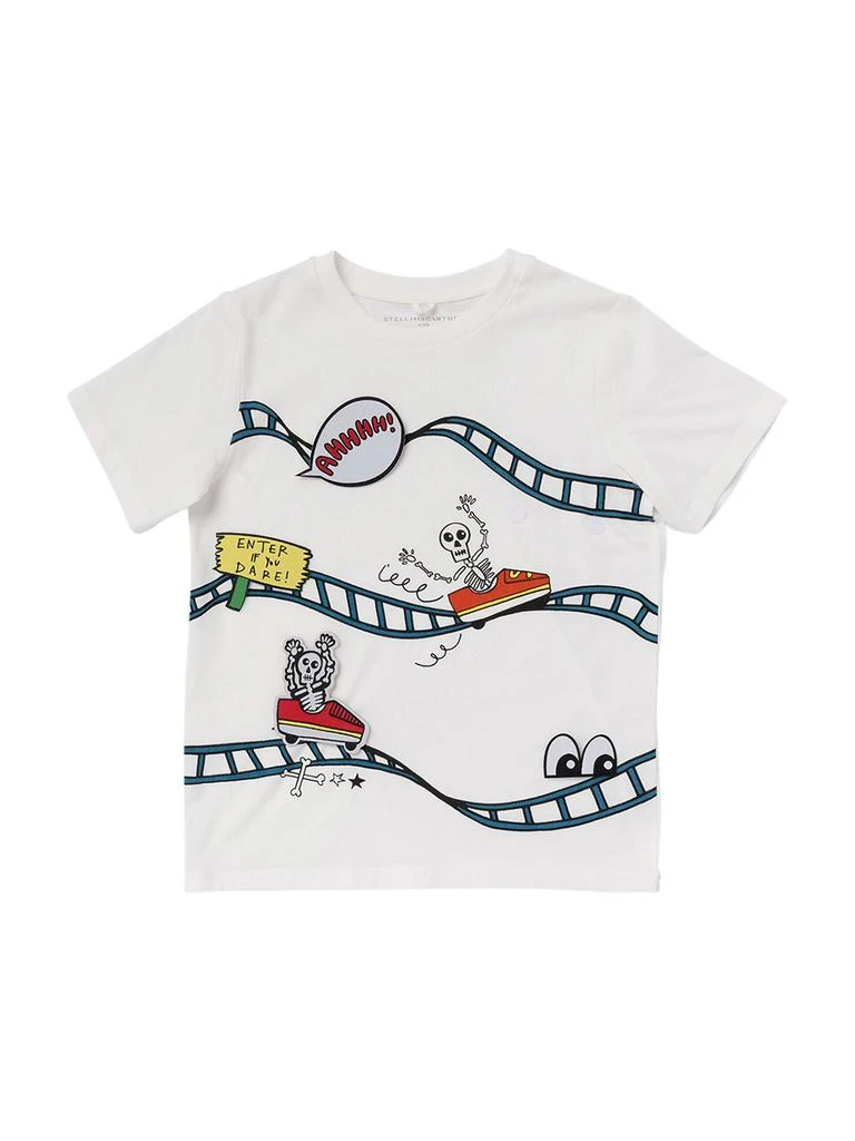 商品Stella McCartney|Printed Organic Cotton T-shirt,价格¥415,第1张图片