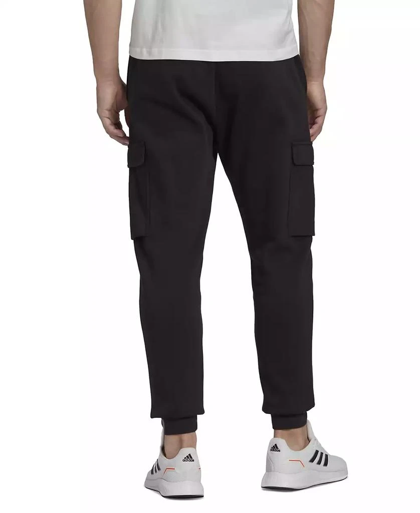 商品Adidas|Men's Essentials Regular Tapered-Fit Fleece Cargo Joggers,价格¥247,第2张图片详细描述