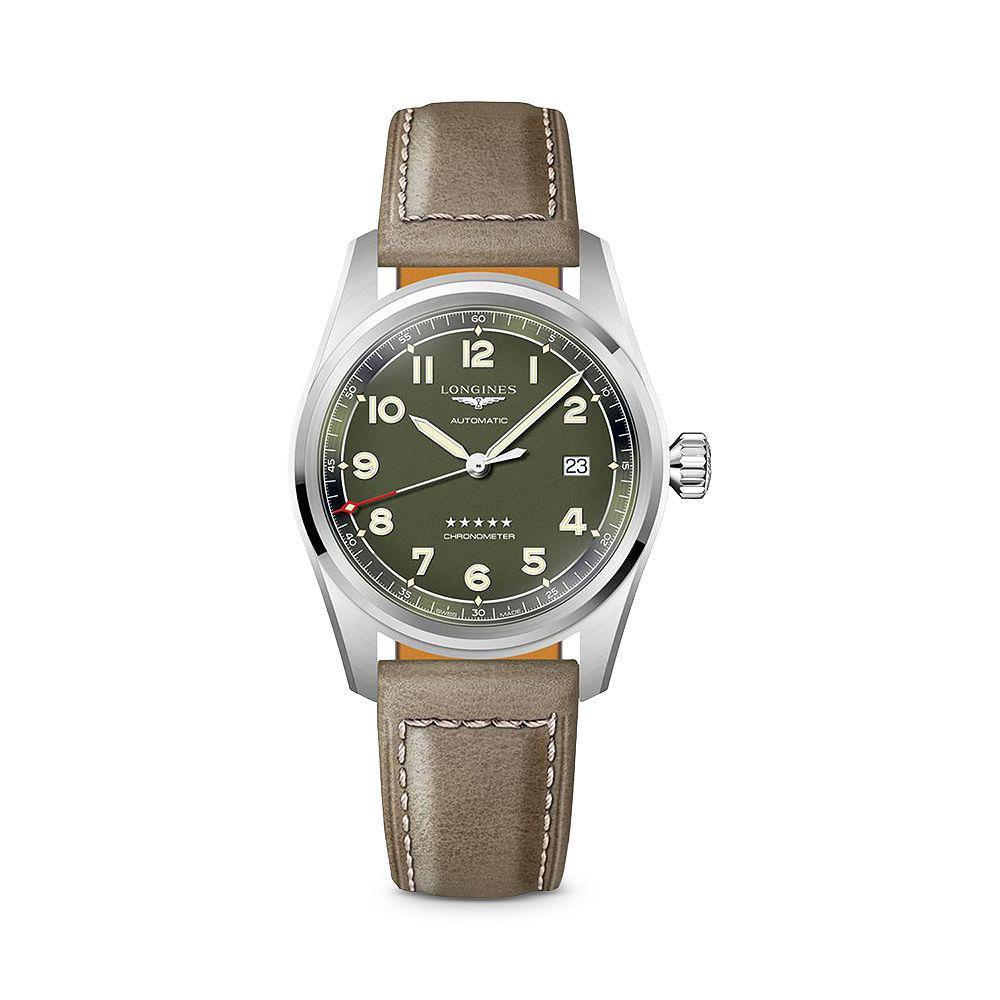 商品Longines|Spirit Green Watch, 40mm,价格¥15768,第1张图片