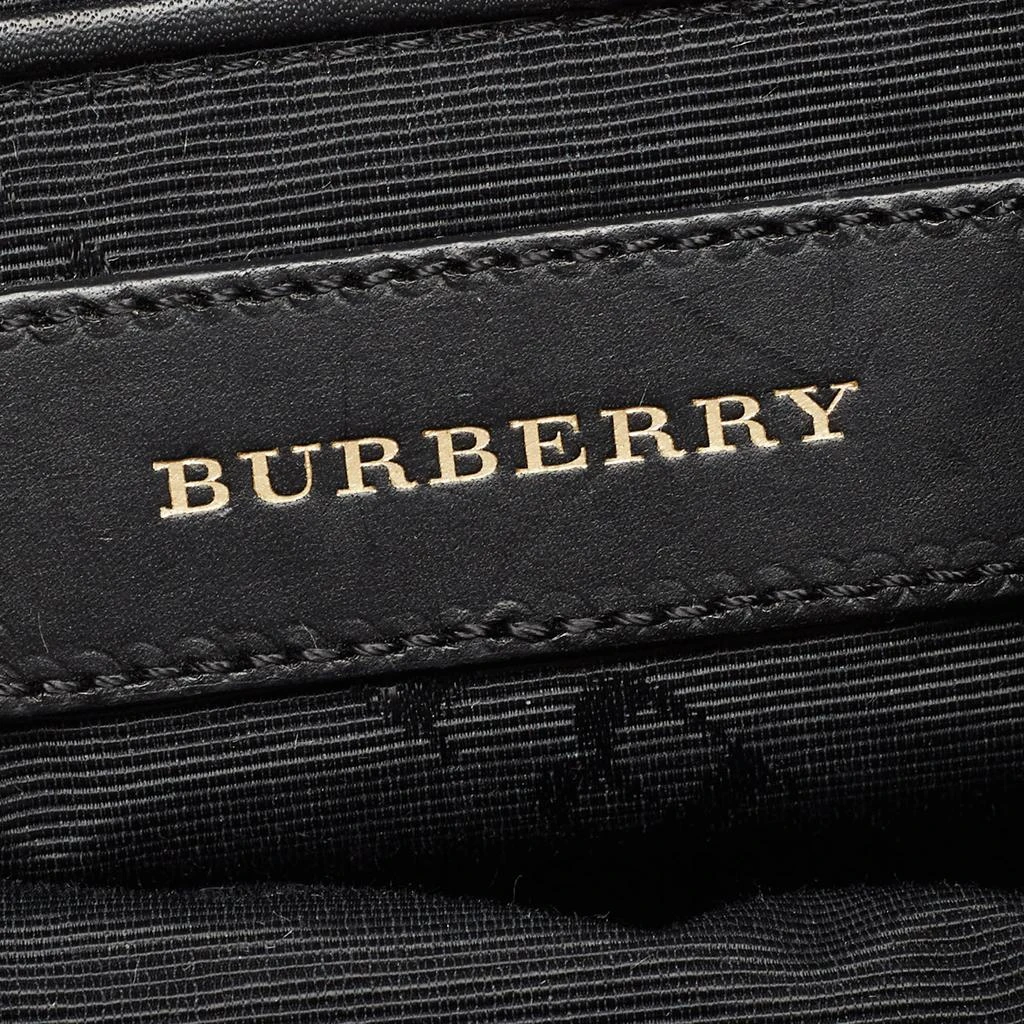 Burberry Green/Black Nylon and Leather Small Rucksack Backpack 商品