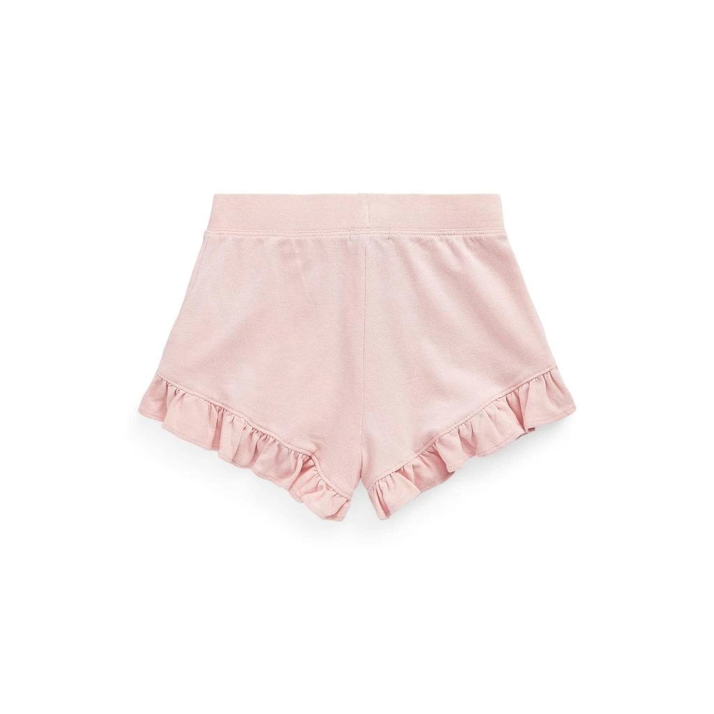 商品Ralph Lauren|Ruffled Cotton Mesh Shorts (Big Kids),价格¥124,第2张图片详细描述