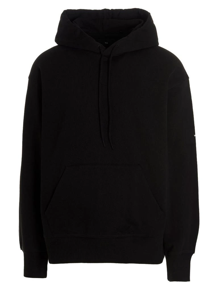 商品Y-3|Y-3 Logo Patch Drawstring Hoodie,价格¥904-¥1355,第1张图片