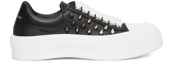 商品Alexander McQueen|Deck Plimsoll 运动鞋,价格¥5473,第1张图片