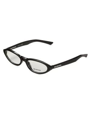 53MM Narrow Oval Optical Glasses商品第2张图片规格展示