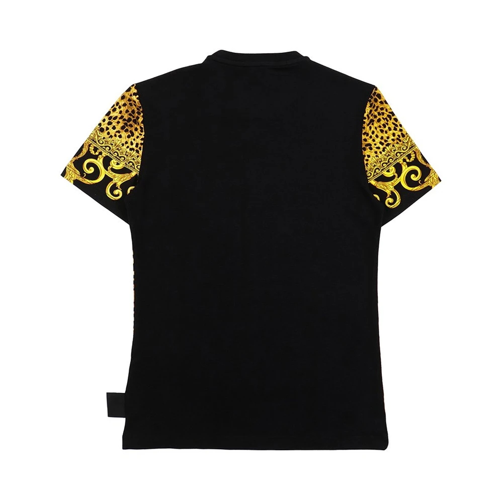 VERSACE JEANS COUTURE 拼色男士T恤 B2HUA7FP-36244-923 商品